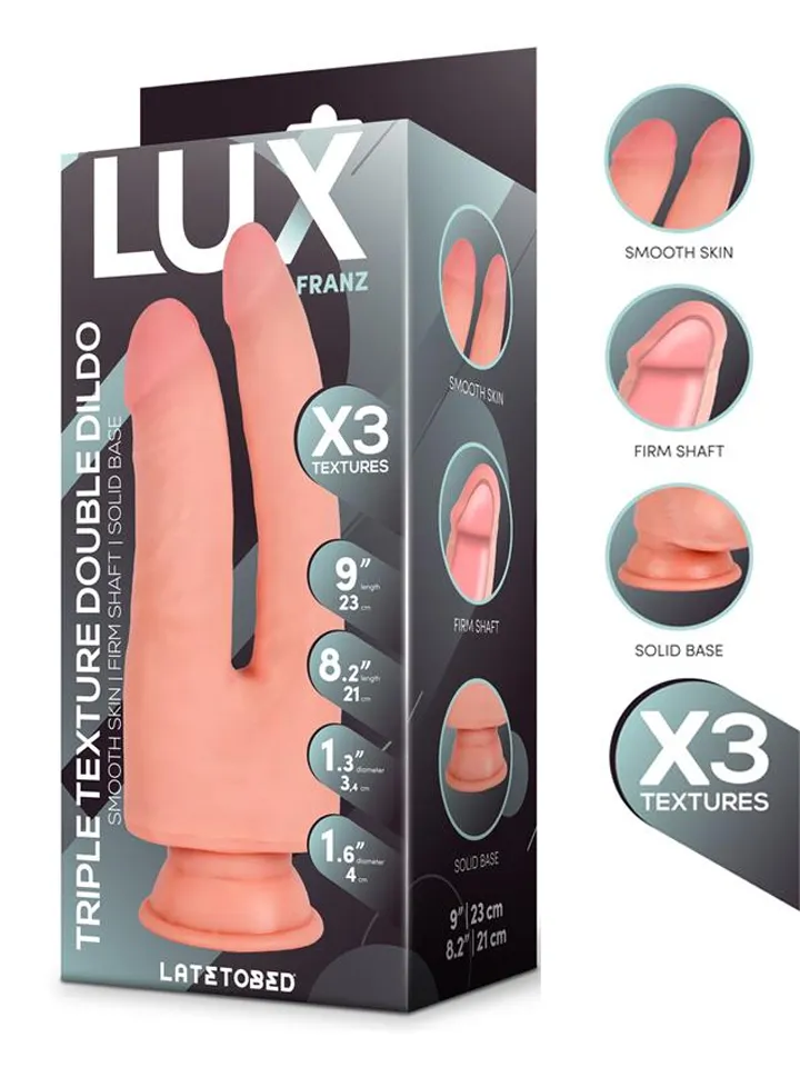 Franz Triple Density Double Dildo 23 cm - Dubultā dildo 1 [full]