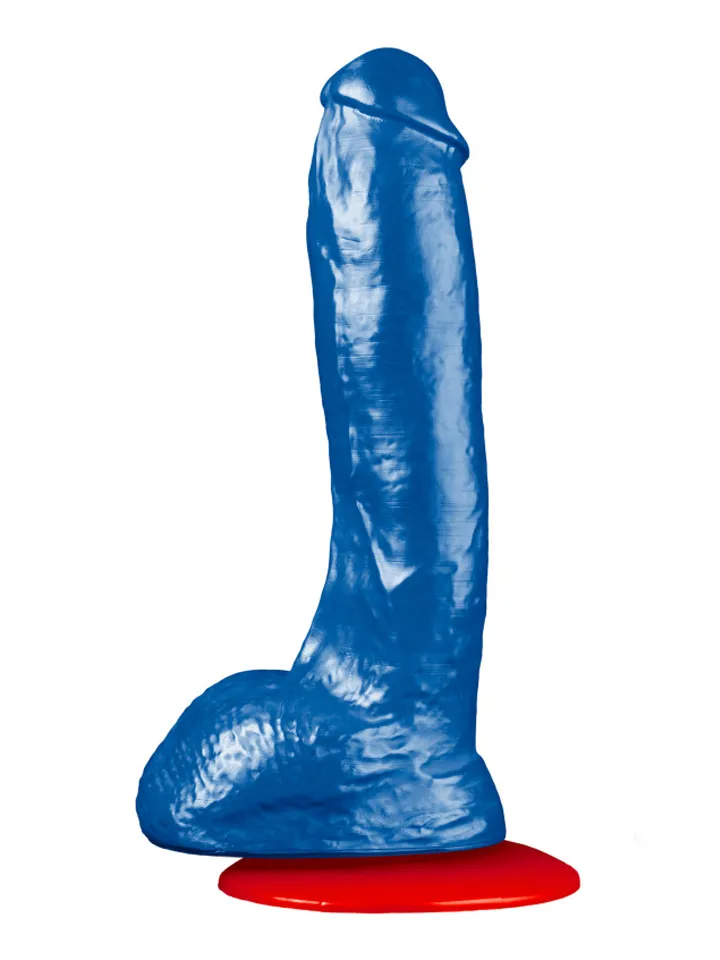 Fuck & Fist Dick Trainer Stork S Dildo 24 cm - Īpaši dzeltenīgs anālais dildo 2 [full]