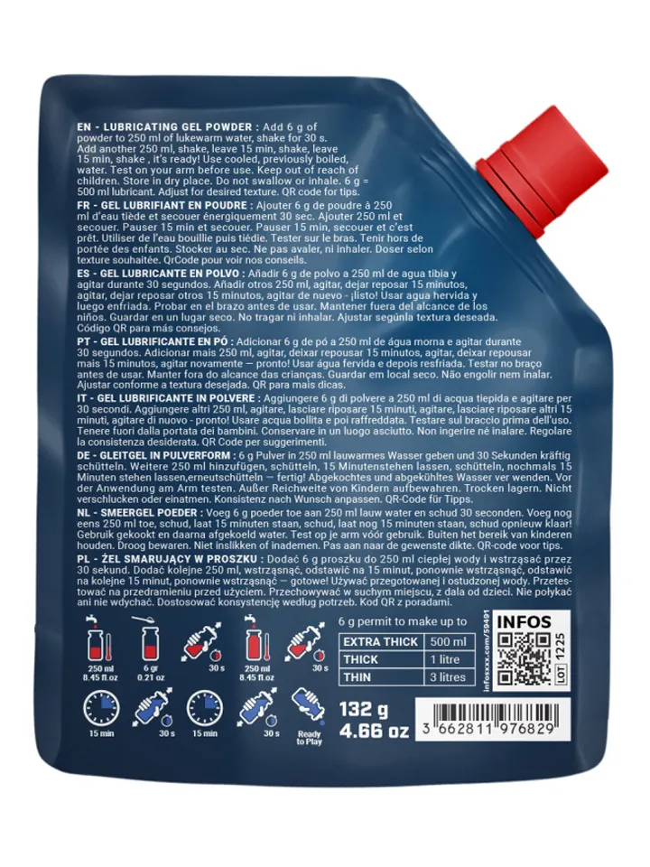 Fuck & Fist Powder Lubricant (11 liters) 132g - Dūres/tūpļa smērviela 2 [full]