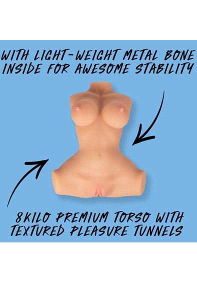 Fuck Me Like You Mean It Torso 8 kg - Seksa lelle 3