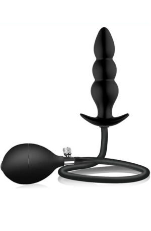 FUKR Inflatable Plug Beads Inflat 15cm - Piepūšams anālais spraudnis 1