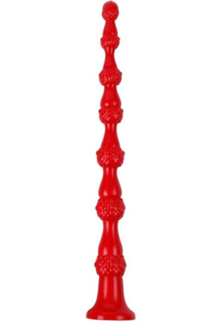 FUKR Long Dildo Beads Reptil 54cm - Īpaši garš anālais dildo 1