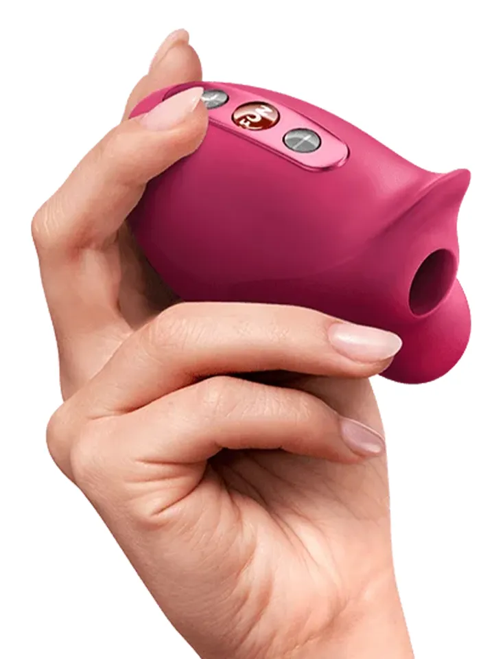 Fun Factory Belle Air Pulse Vibrator Raspberry - Gaisa spiediena vibrators 2 [full]