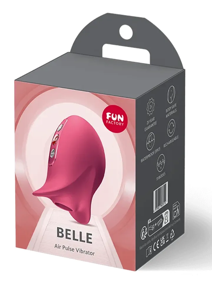Fun Factory Belle Air Pulse Vibrator Raspberry - Gaisa spiediena vibrators 4 [full]