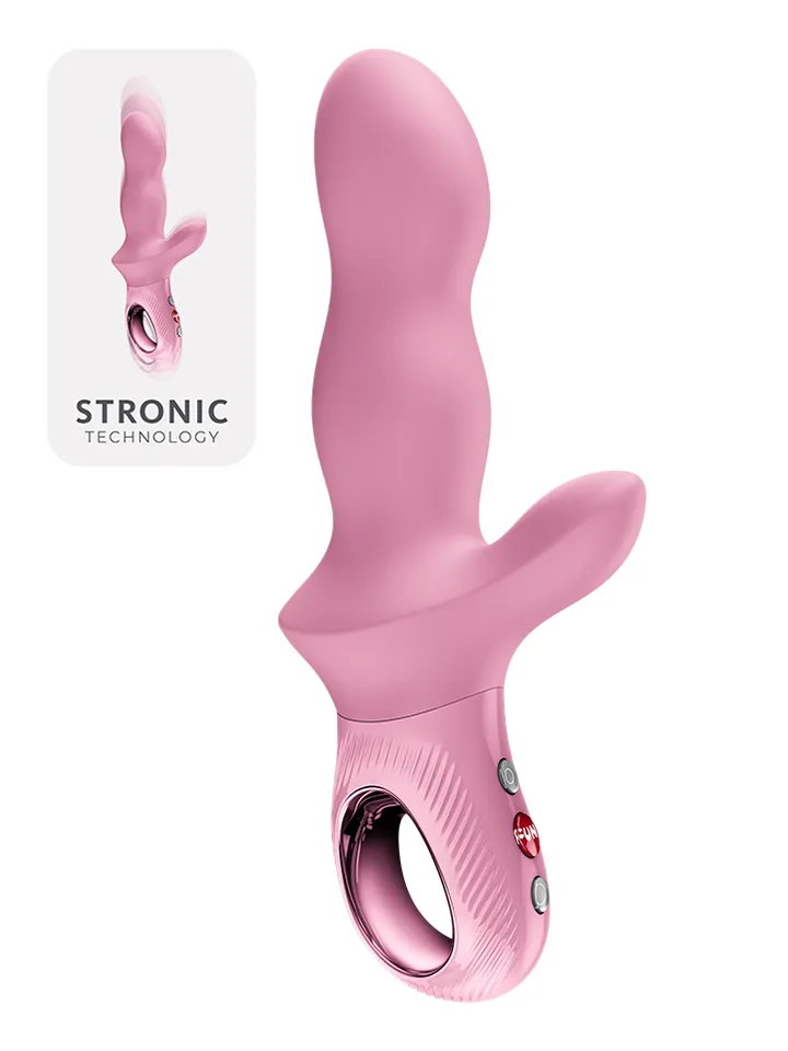 Fun Factory Bi Stronic Crave Thrusting Rabbit Pulsator Rosé - Trušu vibrators 1 [full]
