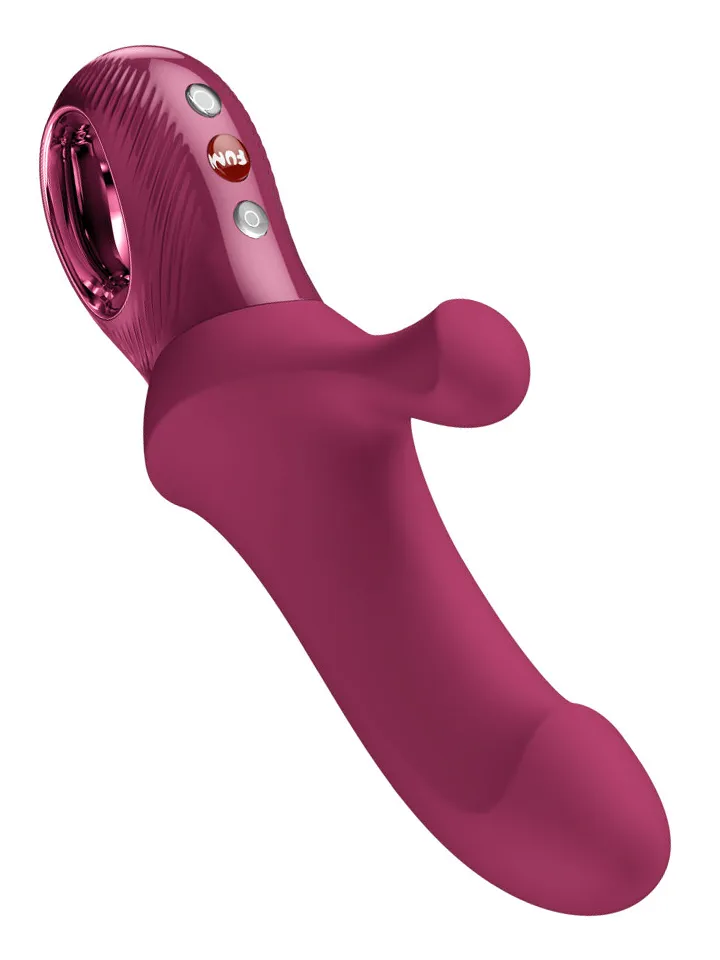Fun Factory Bi Stronic Curve Thrusting Rabbit Pulsator Red - Trušu vibrators 2 [full]