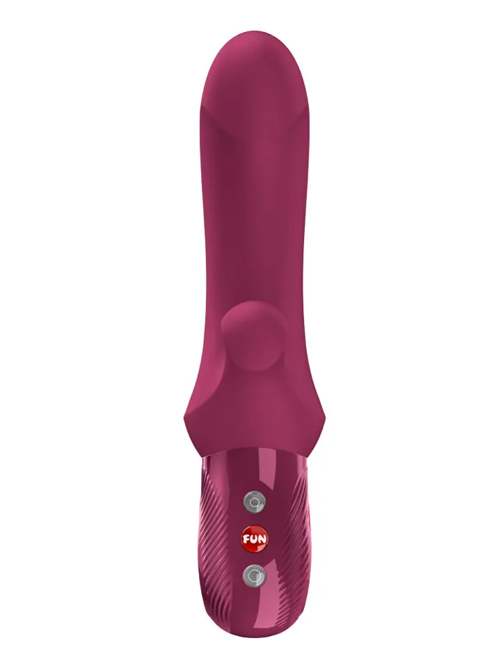 Fun Factory Bi Stronic Curve Thrusting Rabbit Pulsator Red - Trušu vibrators 3 [full]