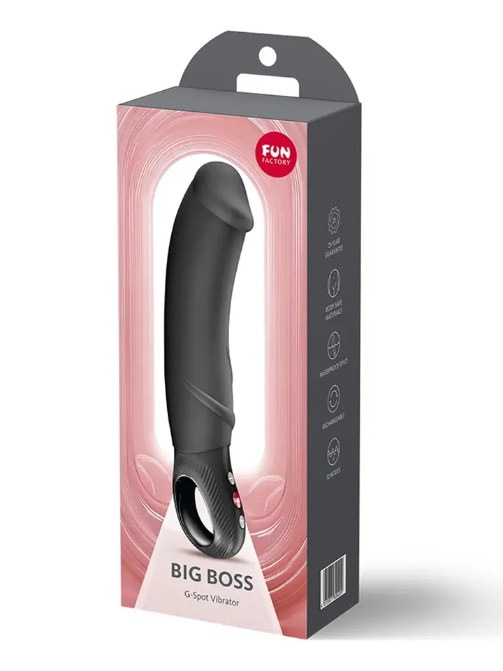 Fun Factory Big Boss G-Spot Vibrator Black - G punkta dildo 4 [full]