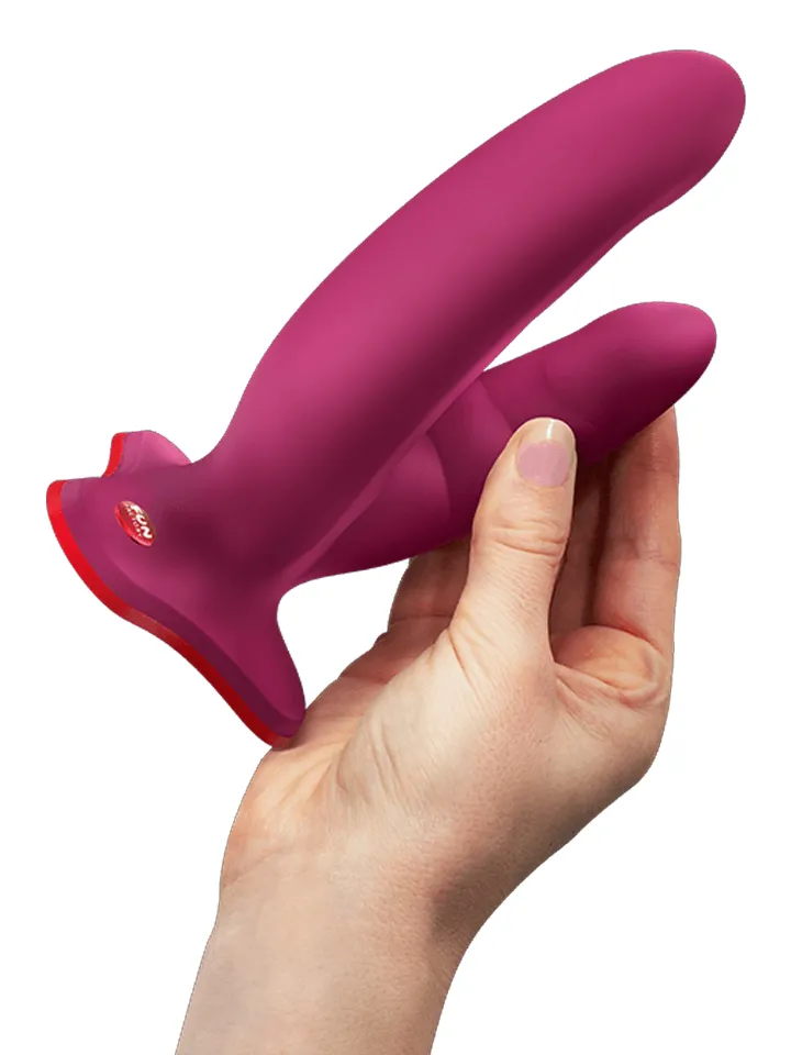 Fun Factory Ryde Double Dildo Wine Red - Dubultā dildo 3 [full]