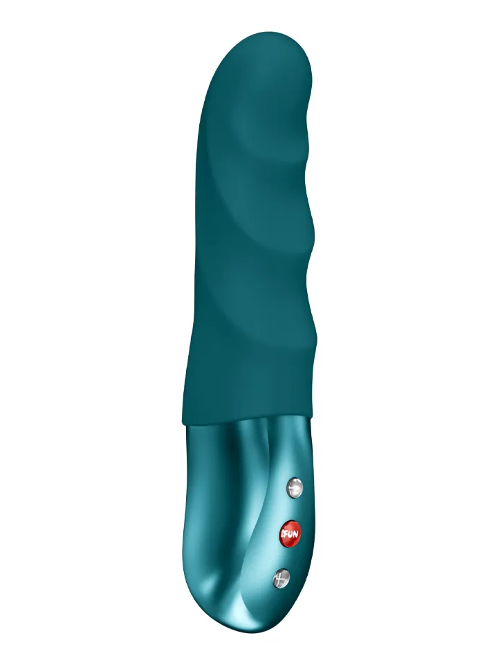 Fun Factory Stronic Petite Thrusting Pulsator Bottle Green - Vibrējošs dildo 1 [full]