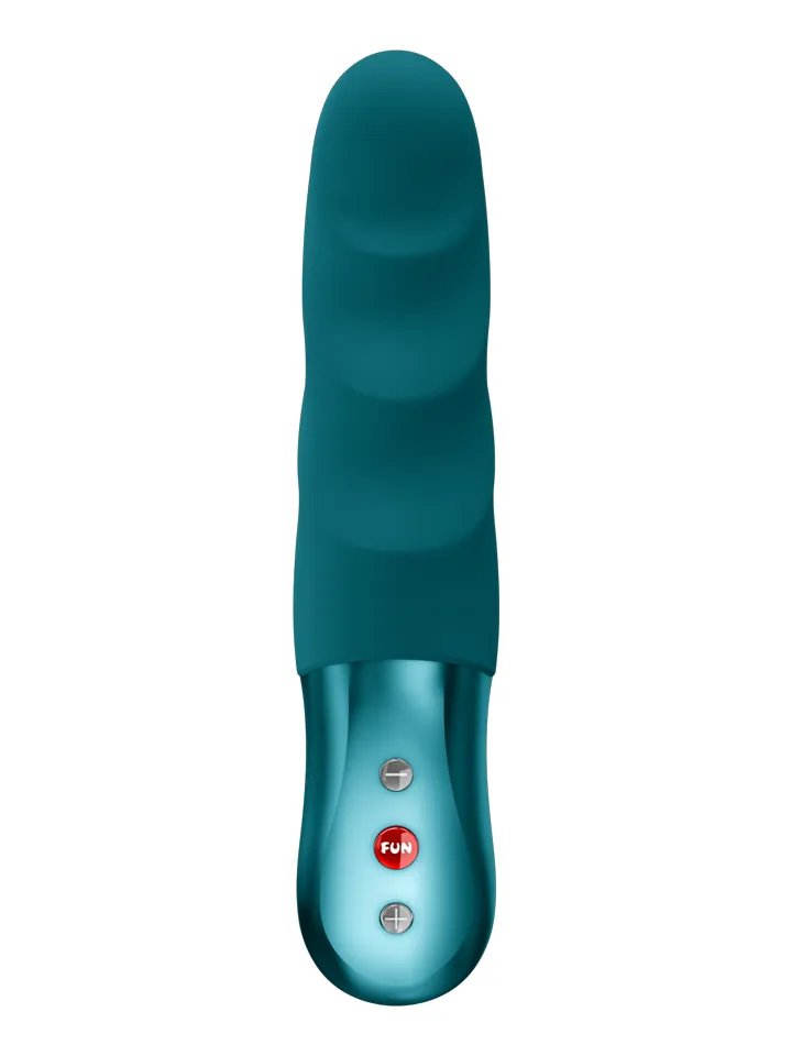 Fun Factory Stronic Petite Thrusting Pulsator Bottle Green - Vibrējošs dildo 2 [full]