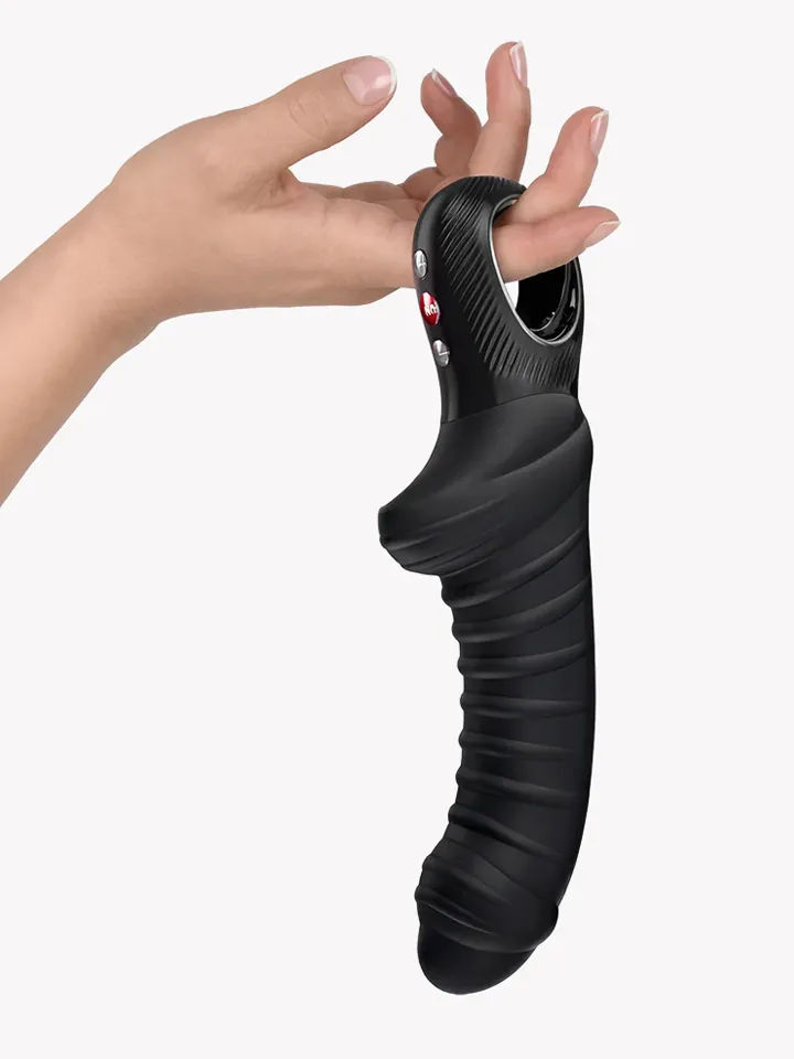 Fun Factory Tiger G-Spot Vibrator Black - Vibrējošs dildo 3 [full]