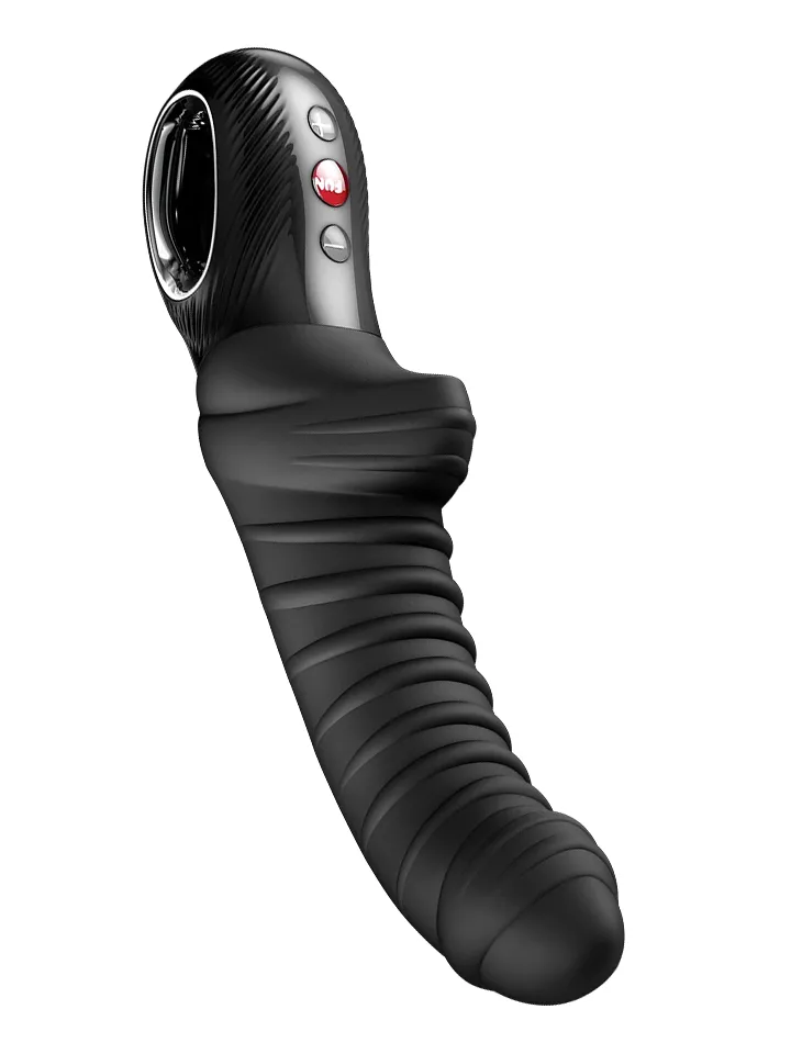 Fun Factory Tiger G-Spot Vibrator Black - Vibrējošs dildo 4 [full]