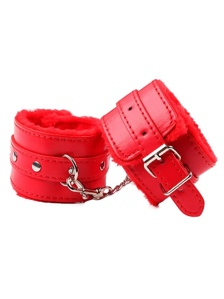 Furry Wrist Cuff Red - Rokudzelži 1 [full]