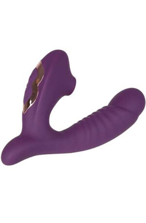 G-Lover 10 Vibe Modes with Clit Sucker Purple - Gaisa spiediena vibrators 1