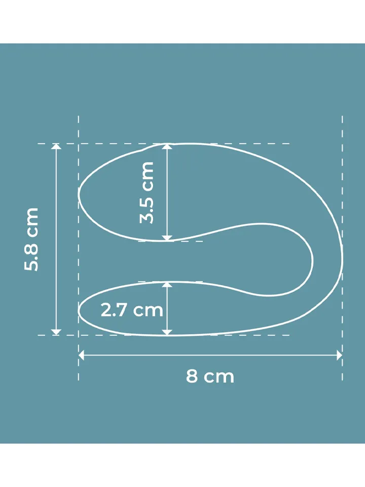 G-spot & Clitorial Vibrator Blue - Pāru vibrators 3 [full]
