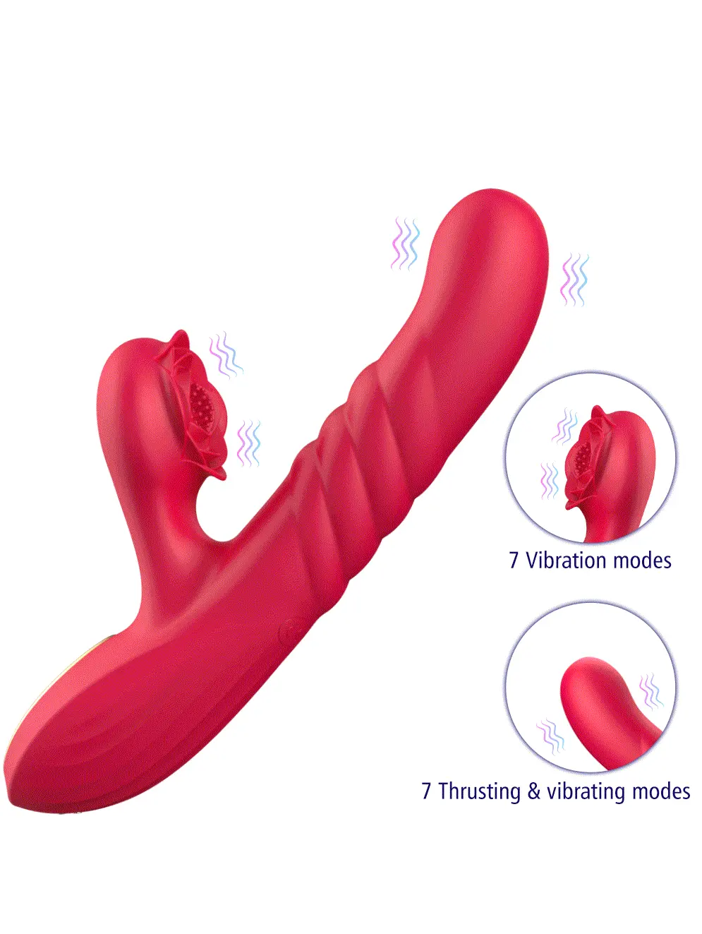 G-spot Vibrator With Thrusting Motion - Trušu vibrators 1 [full]