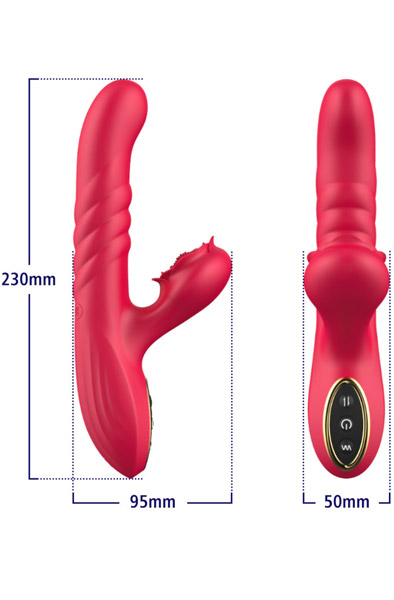 G-spot Vibrator With Thrusting Motion - Trušu vibrators 5