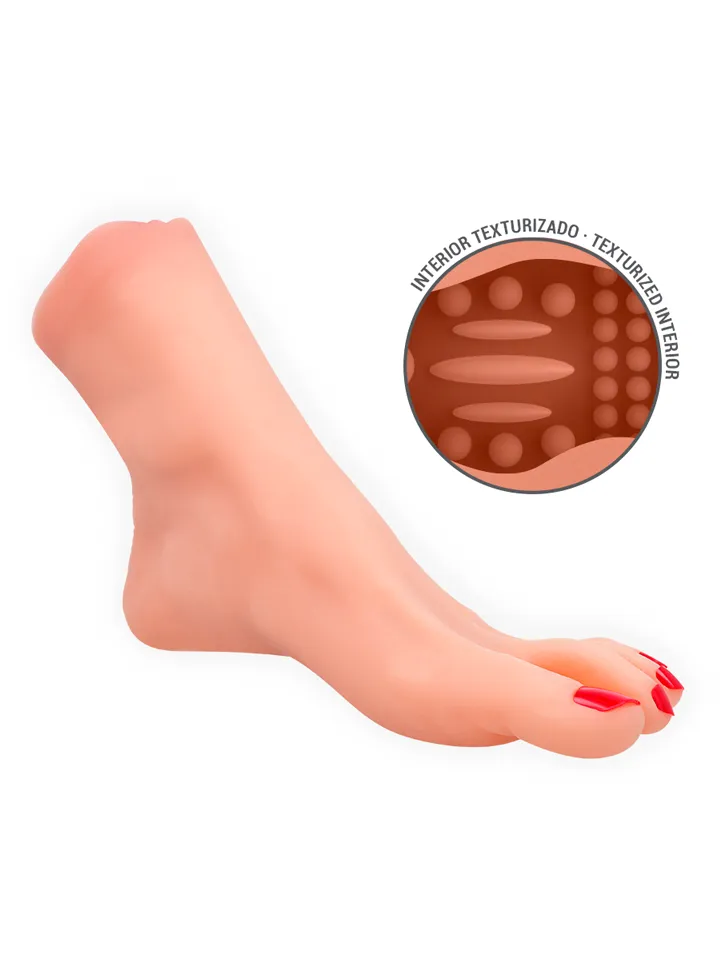 Gabbie Two-piece Foot-shaped Masturbator - Masturbators 3 [full]