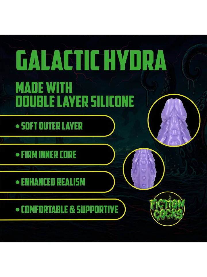 Galactic Hydra Fantasy Dildo 21,3 cm - Dragon dildo 2 [full]