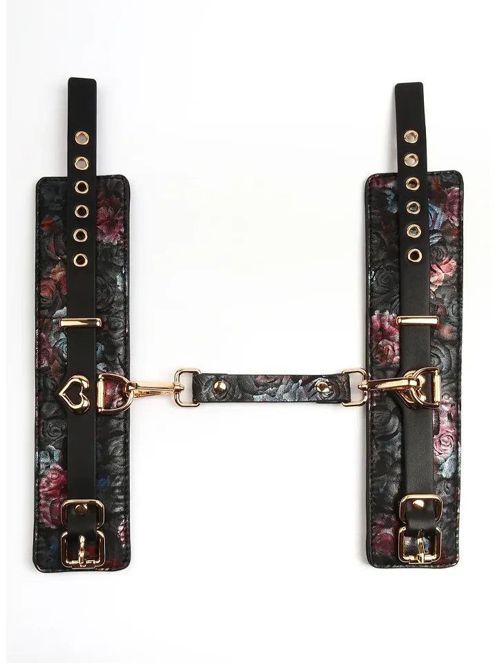 Geisha Floral Jacquard Wrist Cuffs - Rokudzelži 3 [full]