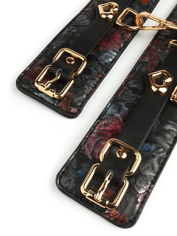 Geisha Floral Jacquard Wrist Cuffs - Rokudzelži 4 [full]