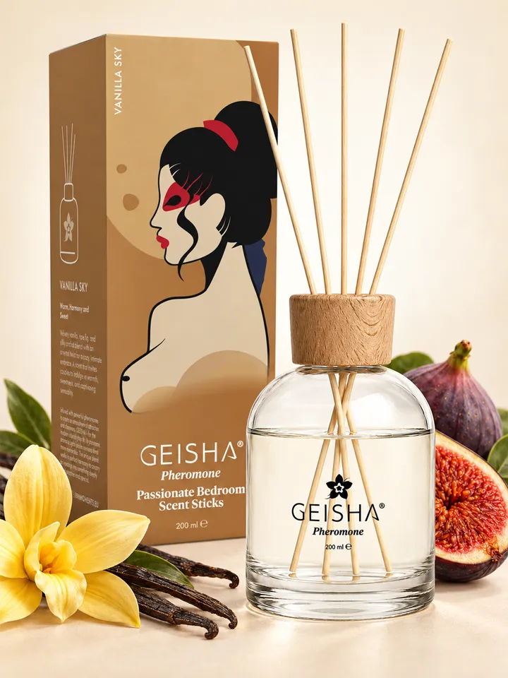 Geisha Pheromone Bedroom Scent Sticks 200 ml - Doftpinnar 1 [full]