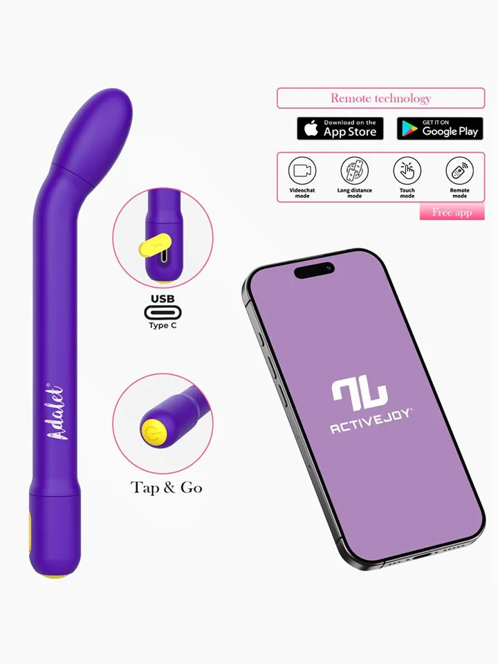 Gently G-Spot Vibrator With App - G punkta vibrators 1 [full]