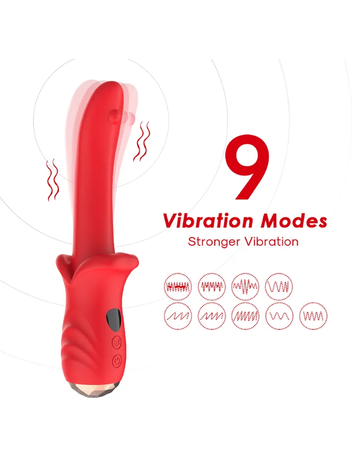 Giant Tongue 9 Powerful Vibration Modes - Vibrators 3 [full]