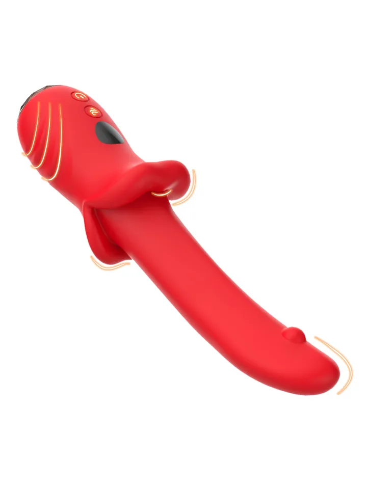 Giant Tongue 9 Powerful Vibration Modes - Vibrators 5 [full]