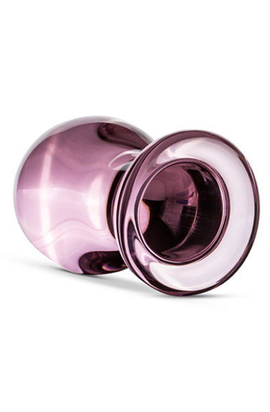 Gildo Glass Buttplug Pink - Stikla anālais spraudnis 2