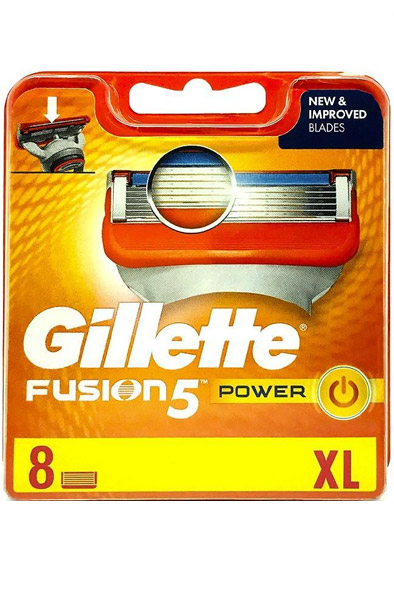 Gillette Fusion5 Power 8-pack - Gillette skūšanās skuvekļi 2