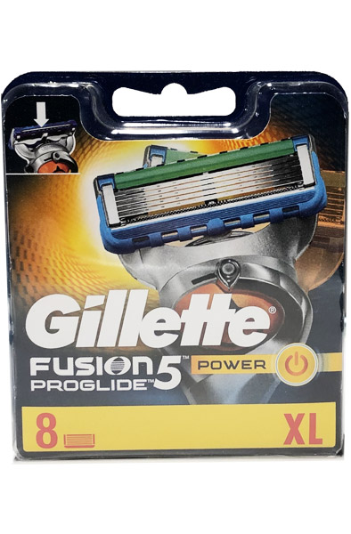 Gillette Fusion5 ProGlide Power 8-pack - Gillette skūšanās skuvekļi 2