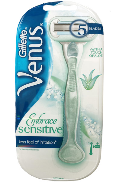 Gillette Venus Embrace Sensitive Razor - Venēras skuveklis 2