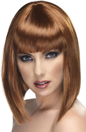 Glam Short Wig Brown - Parūka 1