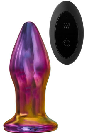 Glamour Glass Remote Vibe Plug - Stikla anālais spraudnis 1