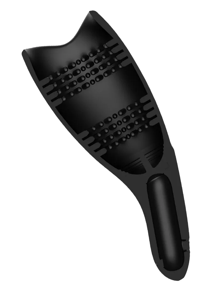 Glans Vibrator With 10 Vibration Modes - Vibrējošs masturbators 4 [full]