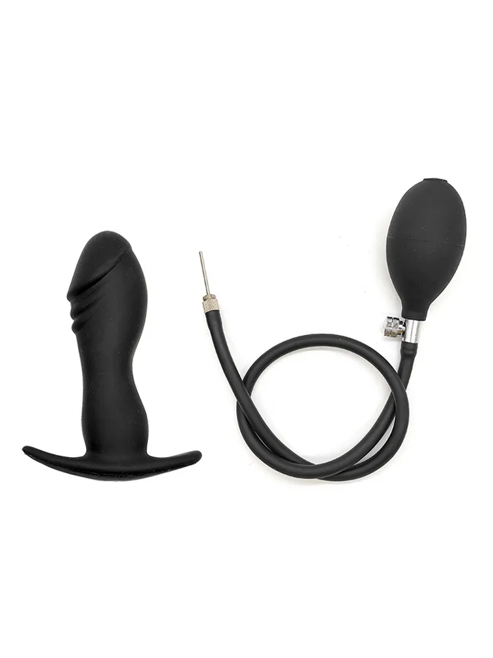 Gonfik Inflatable Plug 12 cm - Piepūšams anālais spraudnis 2 [full]