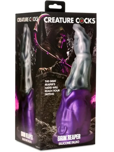 Grim Reaper Silicone Dildo 23 cm - Dragon dildo 6