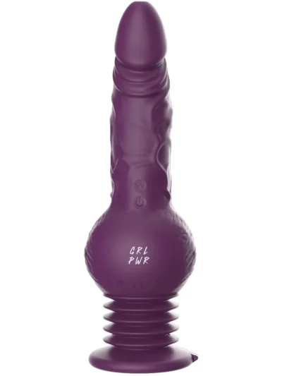 Grlpwr Drillme Thrusting Dildo Vibrator - Vibrējošs dildo 2