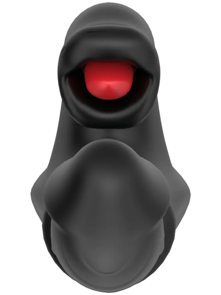 Grlpwr Envy Licking & Thrusting Vibrator - Trušu vibrators ar rotējošu mēli 4
