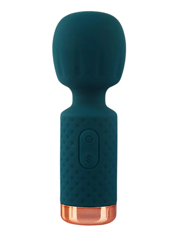 Grlpwr Mini Wand Teal - Burvju nūjiņa / masāžas zizlis 2 [full]