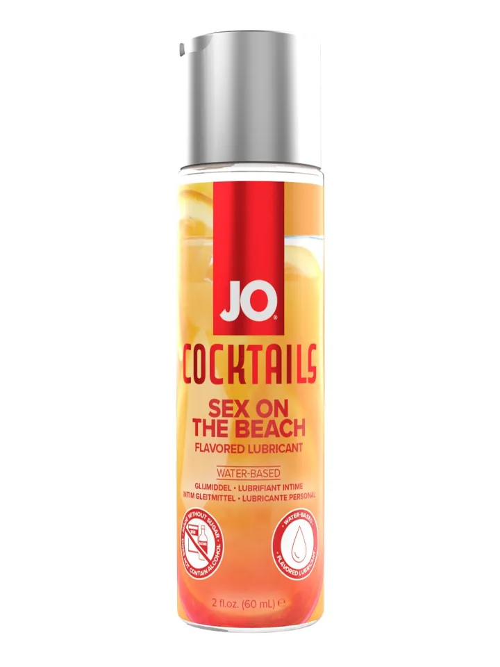 H2O Lubricant Cocktails Sex On The Beach 60 ml - Aromatizēta smērviela 1 [full]