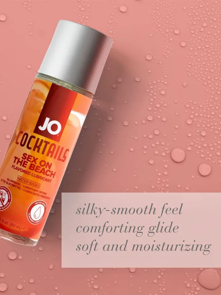 H2O Lubricant Cocktails Sex On The Beach 60 ml - Aromatizēta smērviela 2 [full]