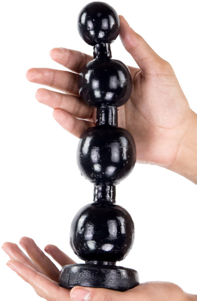 HardToys Prison Beads 28 cm - Īpaši spīdīgas anālās krelles 1
