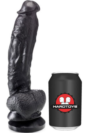 HardToys Thierry Dildo Black 24,5 cm - Anālais dildo 1