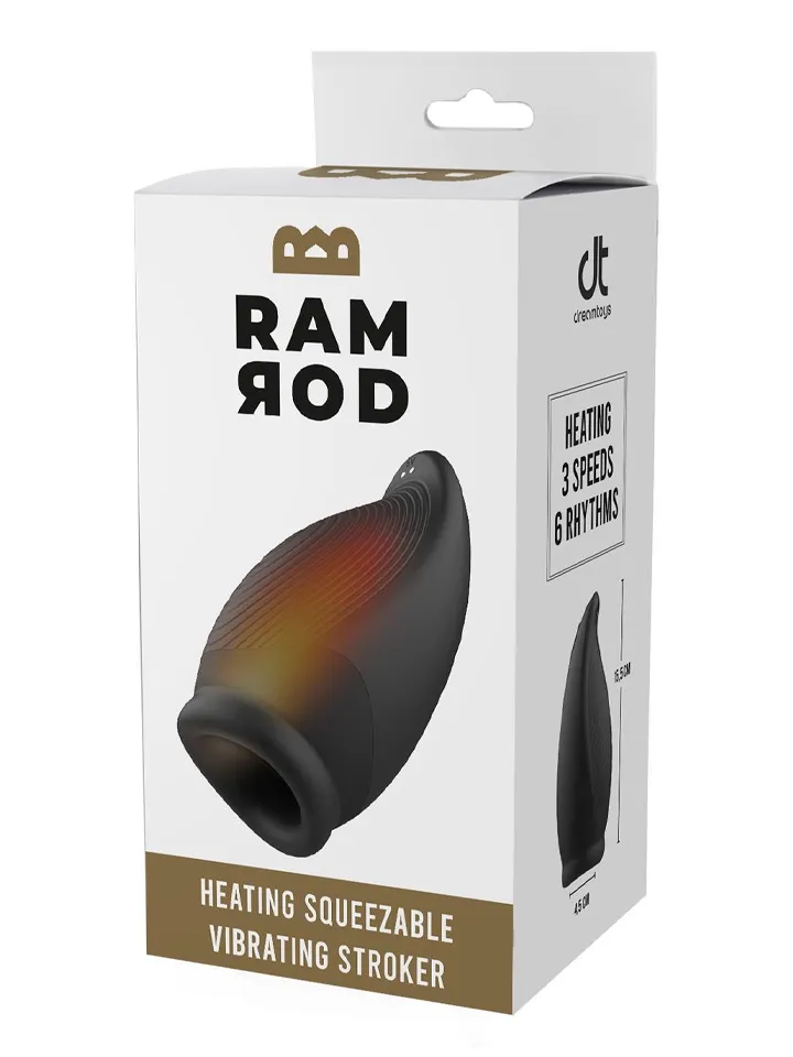 Heating Squeezable Vibrating Stroker - Vibrējošs masturbators 3 [full]