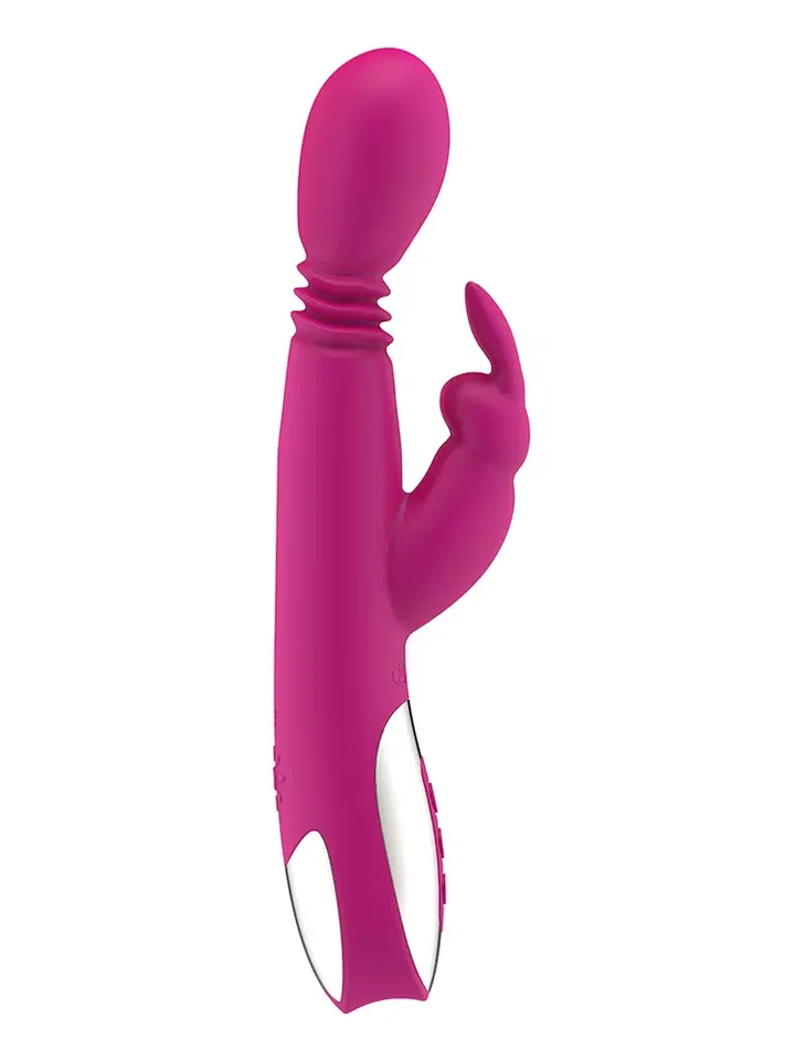 Heating Thrusting Vibrator Pink - Apkures trušu vibrators 3 [full]