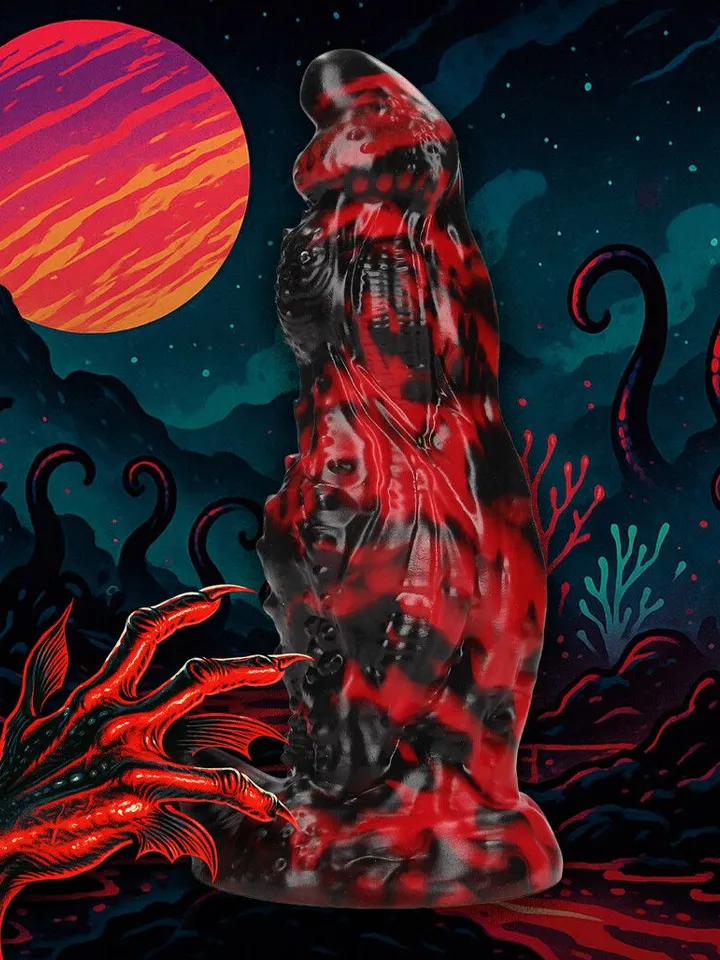 Hell Night Fiend Fantasy Dildo 20 cm - Dragon dildo 2 [full]