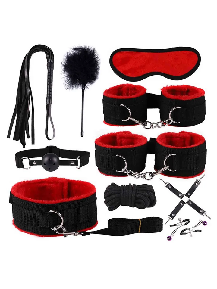 Hidden Desire BDSM Chest Black/Red - Verdzības pakete 2 [full]